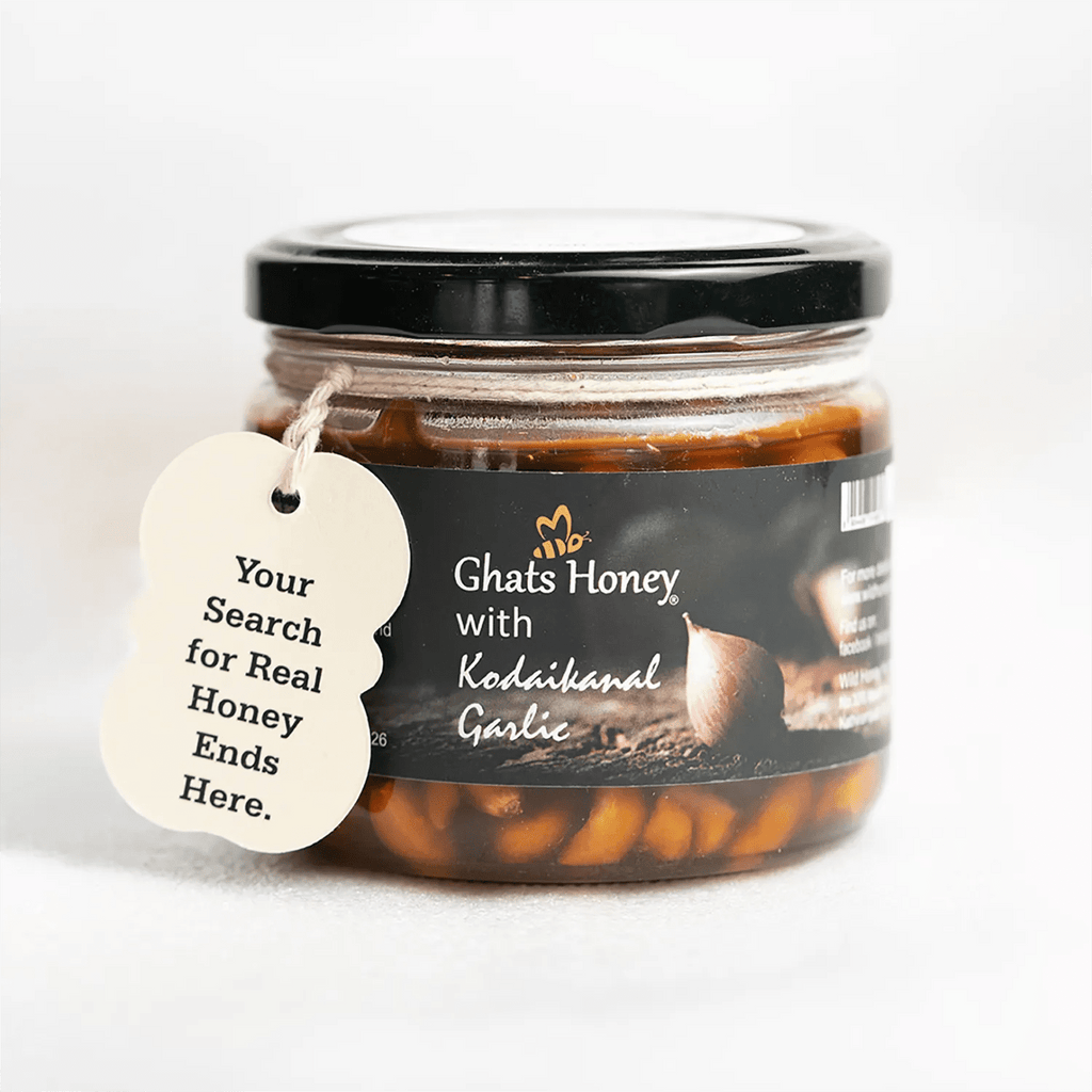 Honey with Kodaikanal Garlic - Ghats Honey