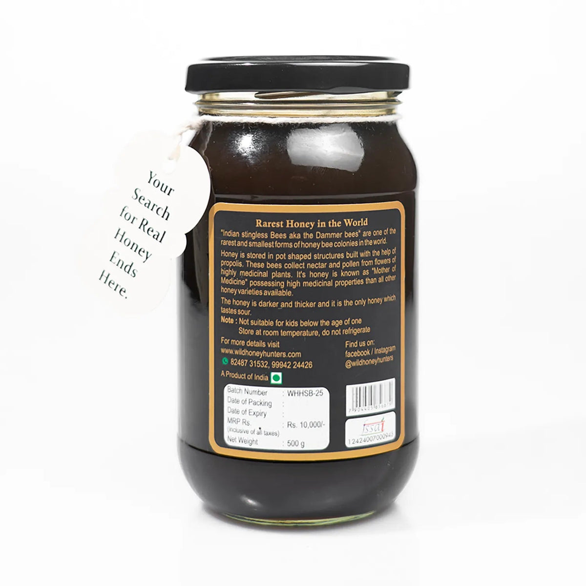 Wild Stingless Bees Honey - Ghats Honey